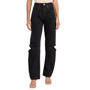 Still Here 'Cowgirl' Black Cotton Denim Jean Size 27